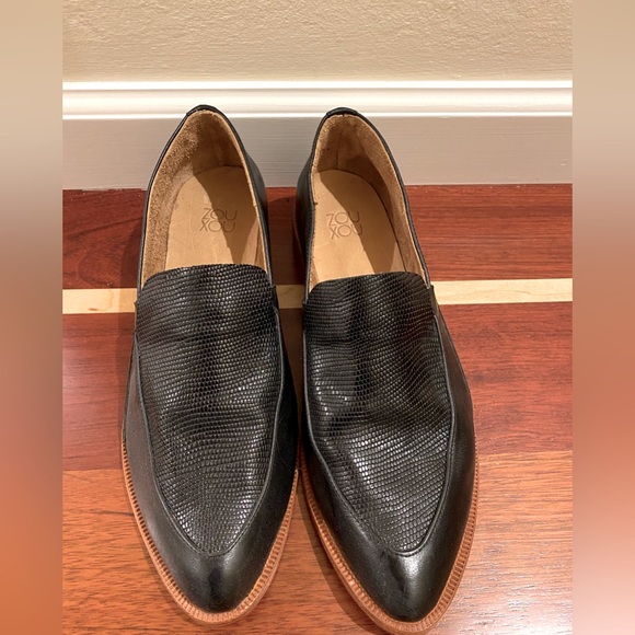 Zou Xou Shoes - Zou Xou Black Loafer in 40